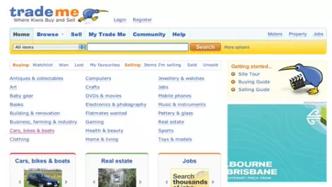 Buy now: one third of Trade Me up for sale