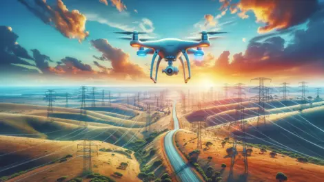 Historic drone flight secures South Australia's power supply reliability