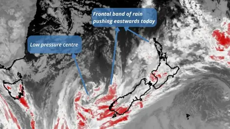 Yellow rain watches issued for Northland, Auckland and Westland